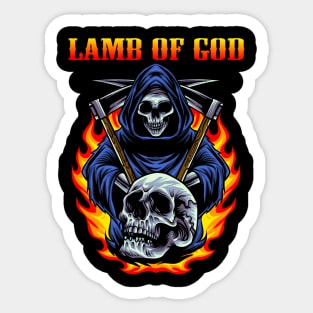 LAMB OF GOD BAND Sticker